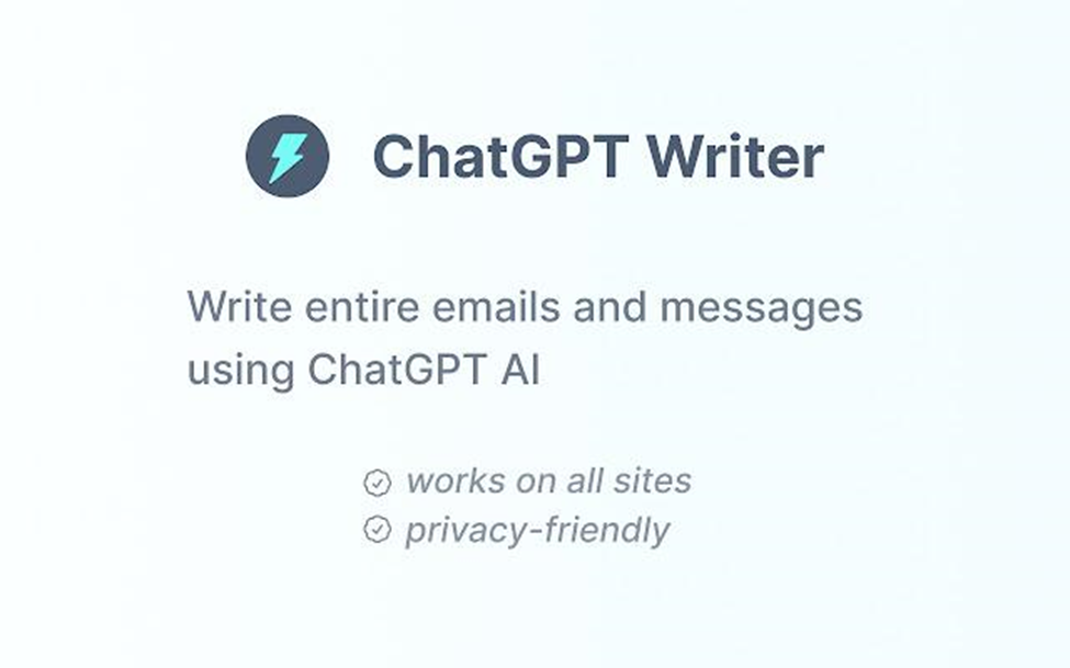 ChatGPT Writer Extension