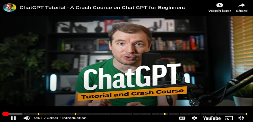 ChatGPT Tutorial for Beginners