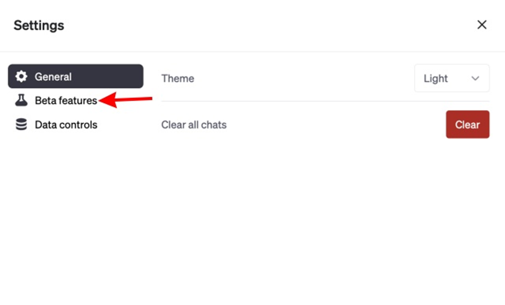 ChatGPT Plugins Beta Feature Tab