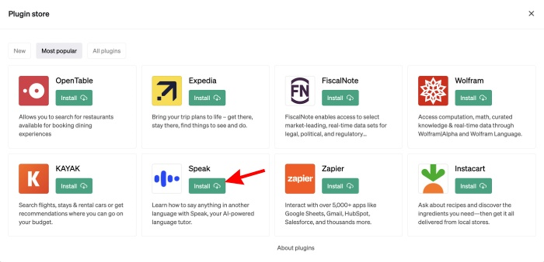 Enable and Use ChatGPT Plugins