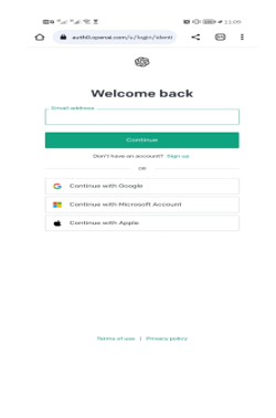 ChatGPT Login or Sign Up