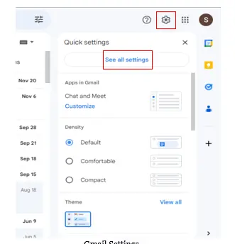 Gmail Settings