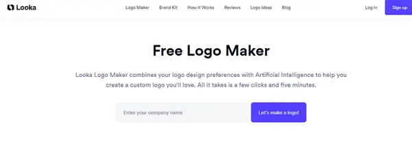 Looka AI Logo Maker
