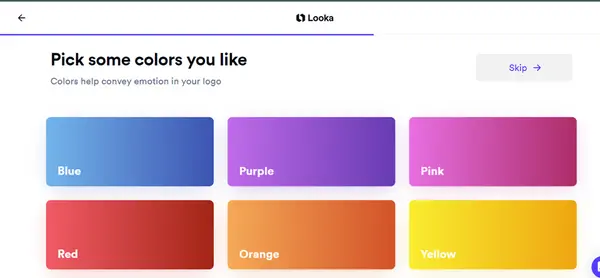 Select the color of your choice for your Logo.