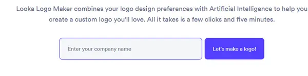 Your company name will be asked from this AI logo maker. So you have to write that in the given box.