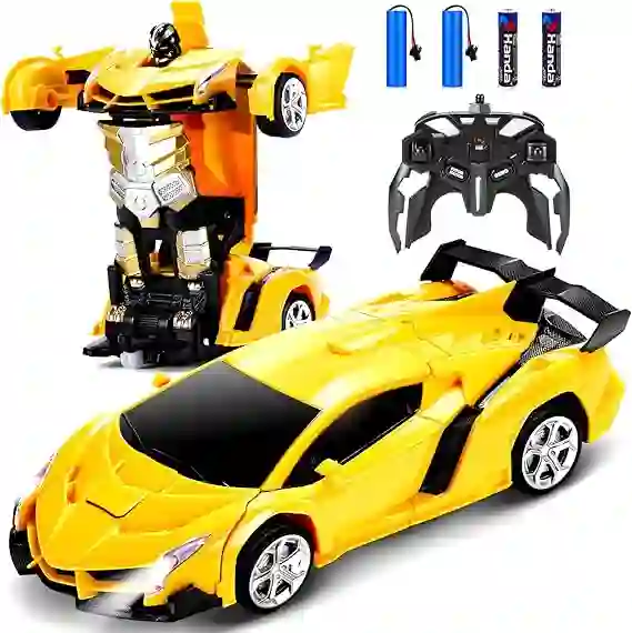 Dolanus Remote Control Transform Robot Car