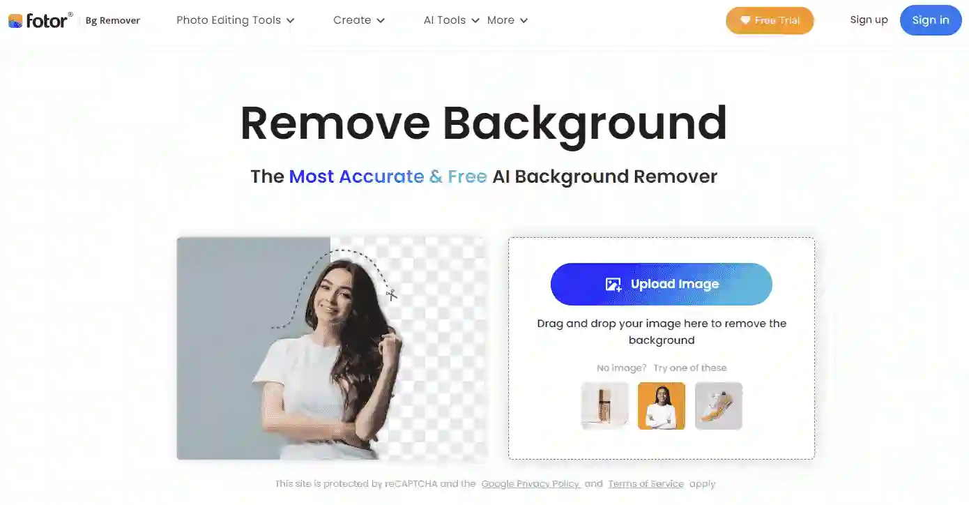 Fotor Background Remover