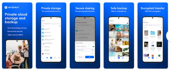 Internxt: File Storage App