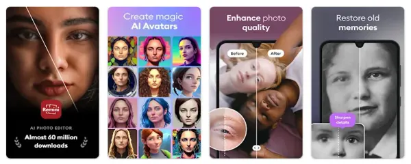 Remini: AI Photo Editor 4