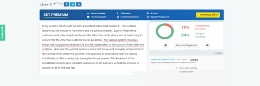 Plagiarism Checker