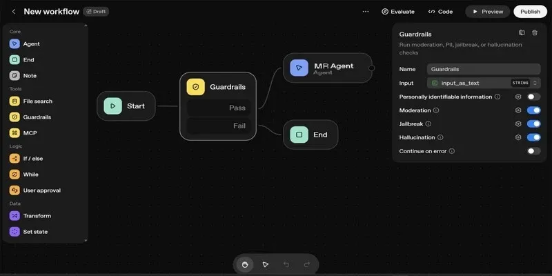 Ensure Quality Input with a Guardrail Node
